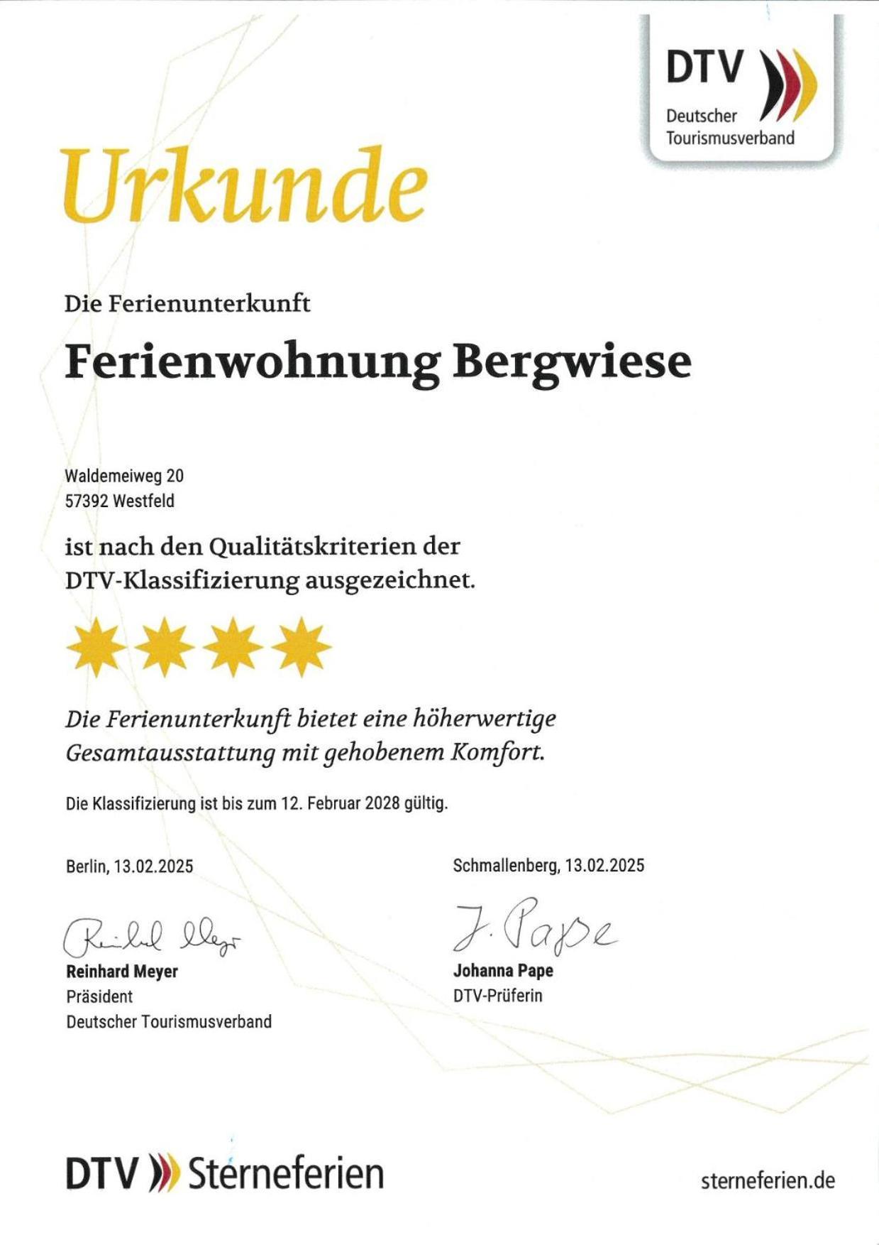 Ferienwohnung Bergwiese Шмалленберг Екстер'єр фото